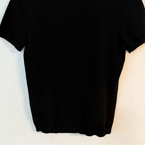 Alice + Olivia Roslyn cutout fitted sweater top size M - Picture 10 of 13